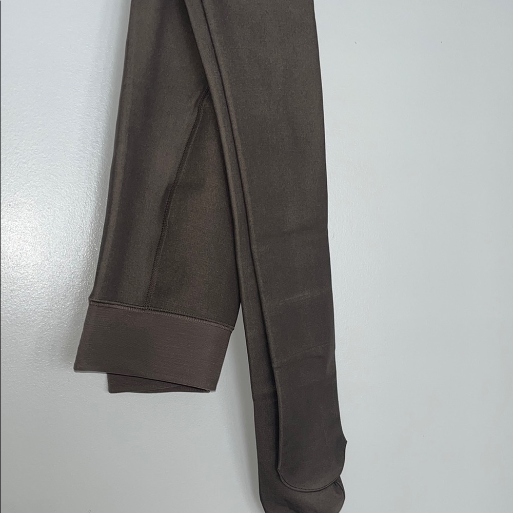 Fleece lined sheer illusion tights.
